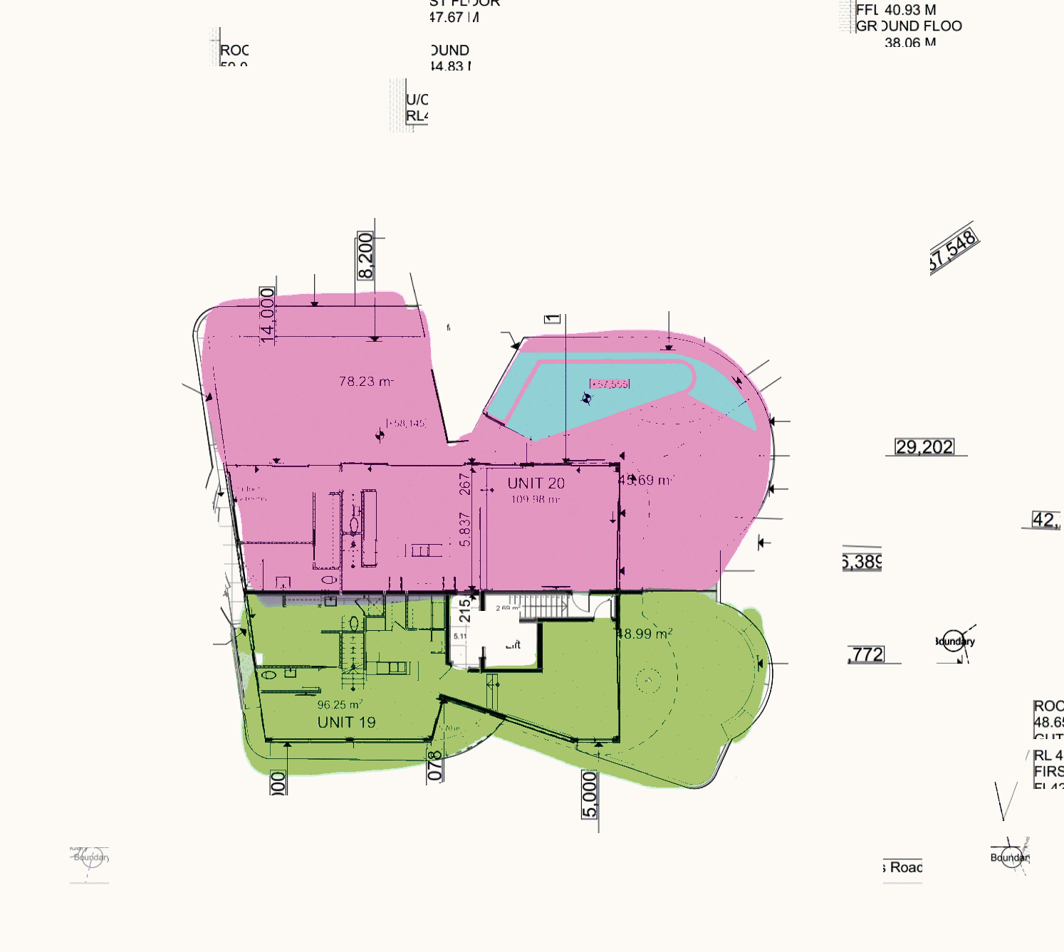 Celadon Penthouse Lower floor plate