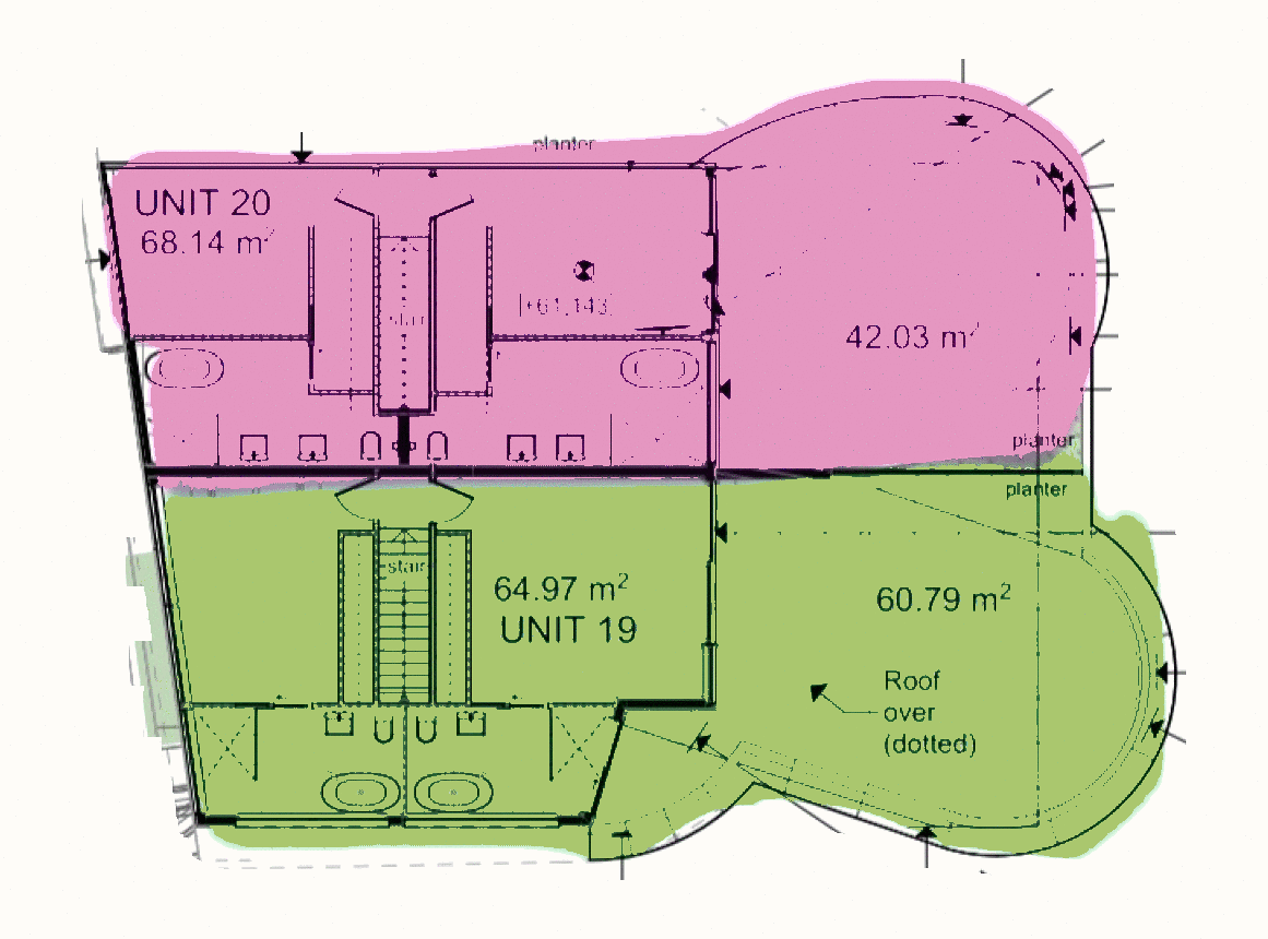 Celadon Penthouse Upper floor plate
