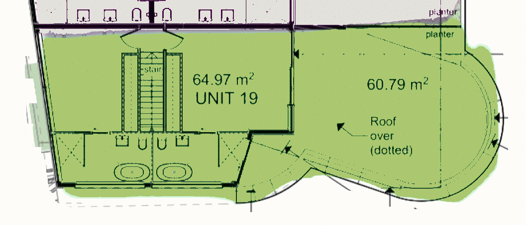 Celadon Unit 19 — Penthouse Upper plan